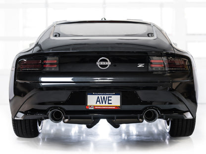 AWE Track Edition Catback Exhaust (Chrome Silver Tips) - NISSAN Z (RZ34)