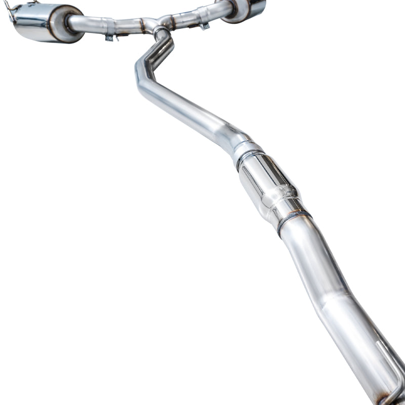 AWE Touring Edition Catback Exhaust (Dual Chrome Silver Tip) - HONDA CIVIC Si (FE)