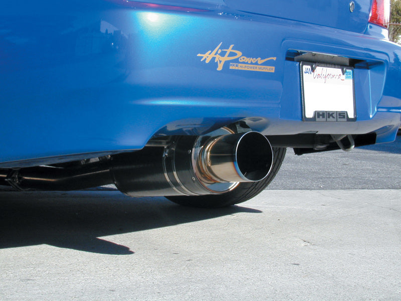 HKS Carbon Ti Exhaust - 02-07 WRX / 04-07 STi