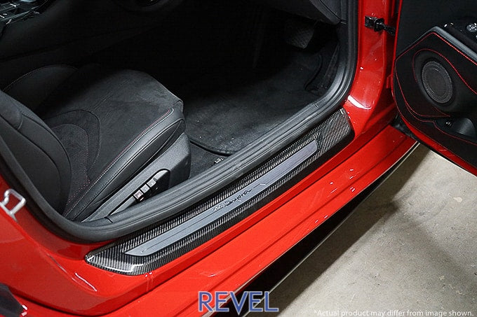 REVEL GT DRY CARBON DOOR SILL PLATES | GR SUPRA