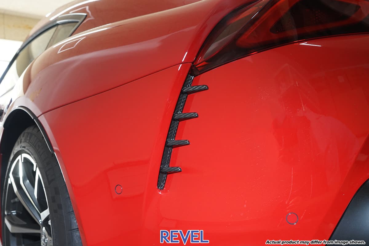 REVEL GT DRY CARBON REAR DUCT COVER | GR SUPRA