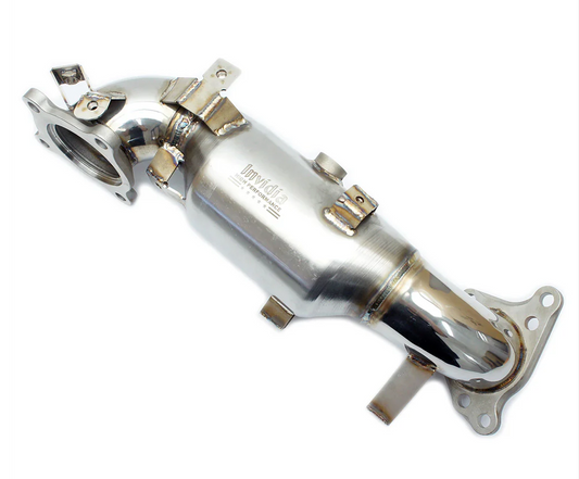 INVIDIA DOWNPIPE 76MM w/ HIGH FLOW CAT | CIVIC TYPE R (FK8)