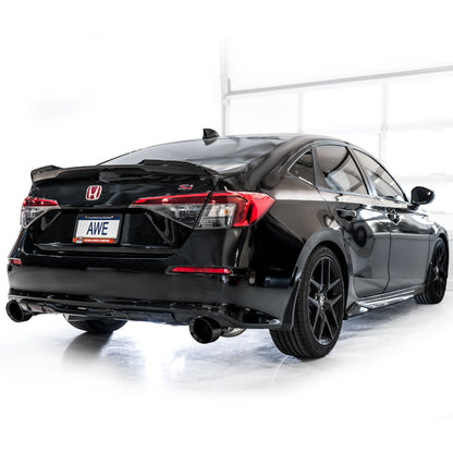 AWE Touring Edition Catback Exhaust (Dual Diamond Black Tip) - HONDA CIVIC Si (FE)