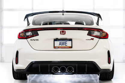 AWE TOURING EDITION EXHAUST - TRIPLE CHROME SILVER TIPS | CIVIC TYPE R (FL5)