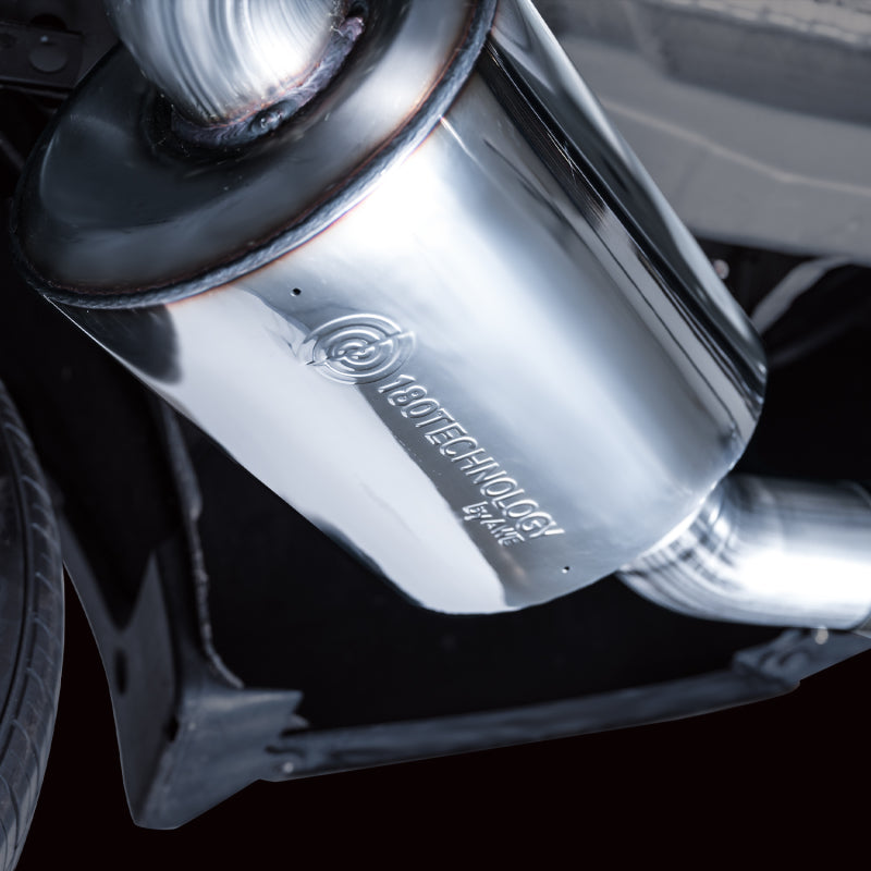 AWE Touring Edition Catback Exhaust (Dual Chrome Silver Tip) - HONDA CIVIC Si (FE)