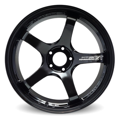 ADVAN GT BEYOND 18x9.5 +45 / 5x100 - RACING TITANIUM BLACK (SET OF 4) | 86 / BRZ / FR-S / GR86