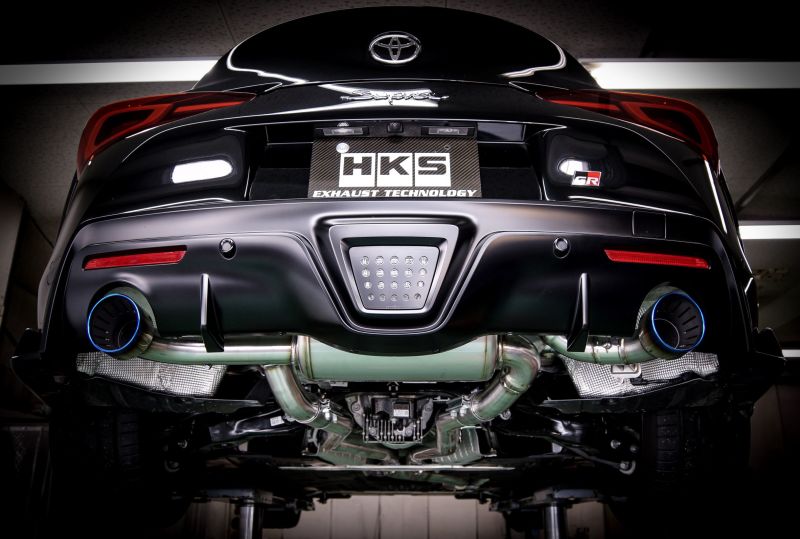 HKS Super Turbo Muffler Exhaust - TOYOTA GR SUPRA