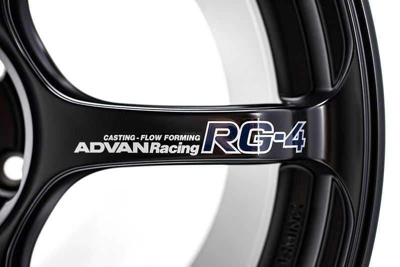 ADVAN RG-4 18x9.5 +45 / 5x100 - SEMI GLOSS BLACK | 86 / BRZ / FR-S / GR86