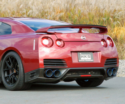 HKS RACING MUFFLER w/ SILENCER | GT-R (R35)