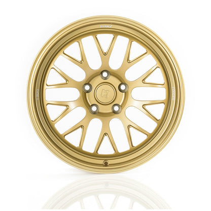 TITAN7 T-M20 FORGED MESH 20 SPOKE - 18" - Medalist Gold | GR SUPRA SPEC