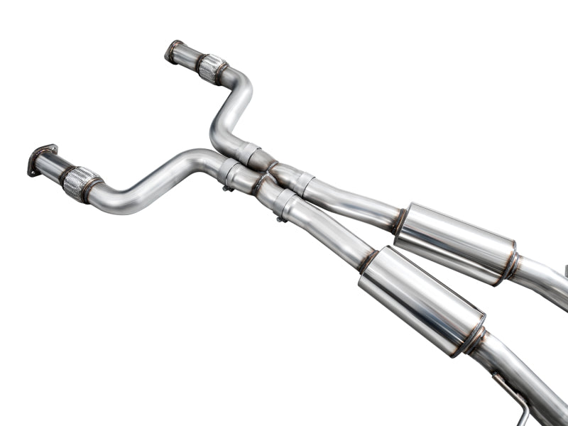 AWE Touring Edition Catback Exhaust (Diamond Black Tips) - NISSAN Z (RZ34)