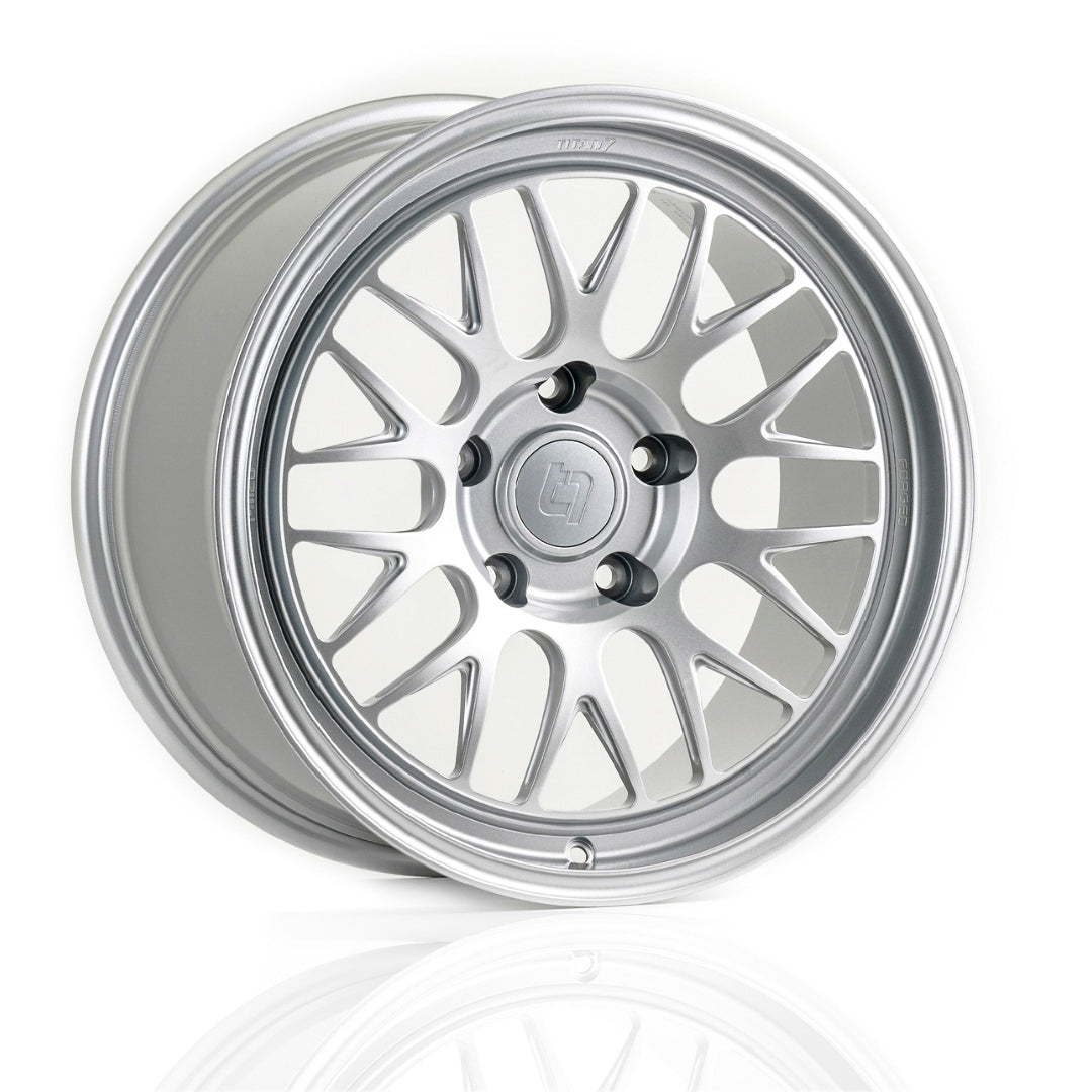 TITAN7 T-M20 FORGED MESH 20 SPOKE - 18" - Heritage Silver | GR SUPRA SPEC