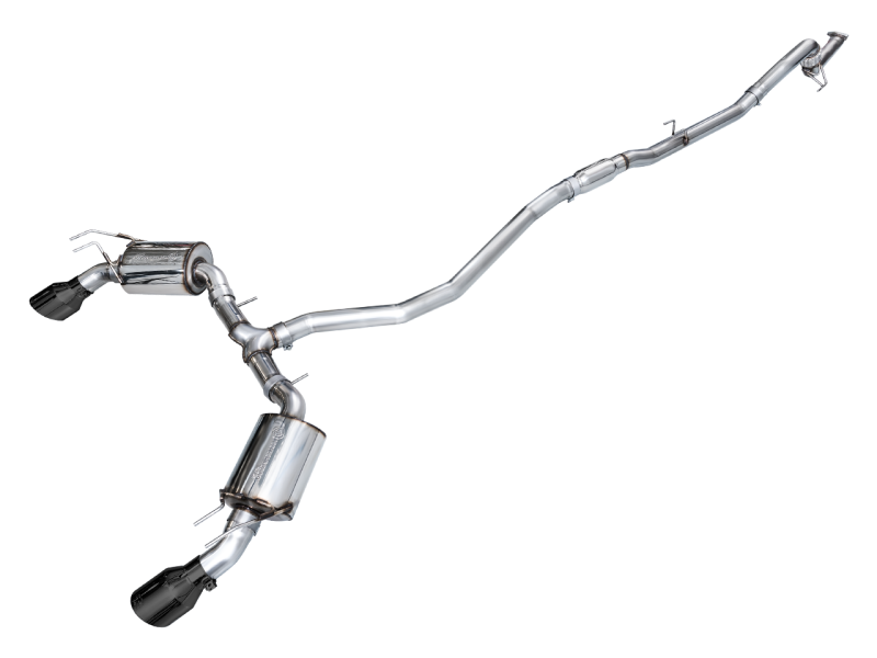 AWE Touring Edition Catback Exhaust (Dual Diamond Black Tip) - HONDA CIVIC Si (FE)