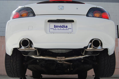 INVIDIA Q300 DUAL SS TIP CAT-BACK | HONDA S2000