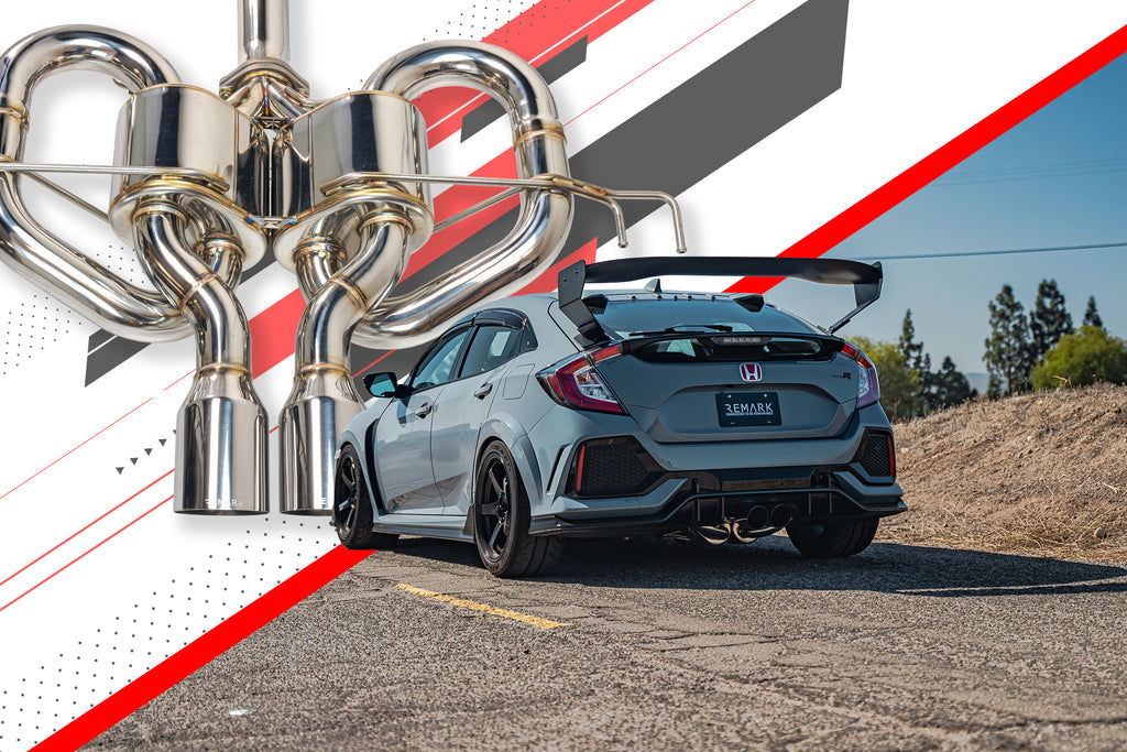 REMARK LINK LOOP CATBACK + FRONT PIPE | CIVIC TYPE R (FK8)