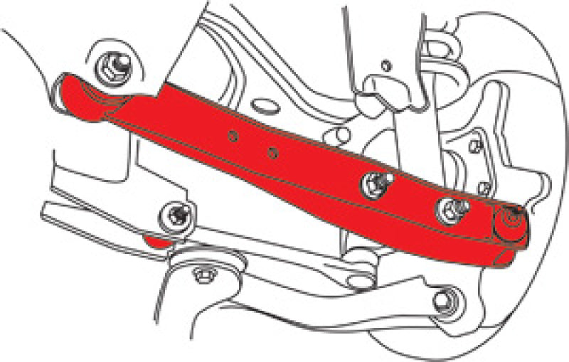 SPC Performance Rear Adj Lower Control Arm (SINGLE ARM-REQ 2) - 67660