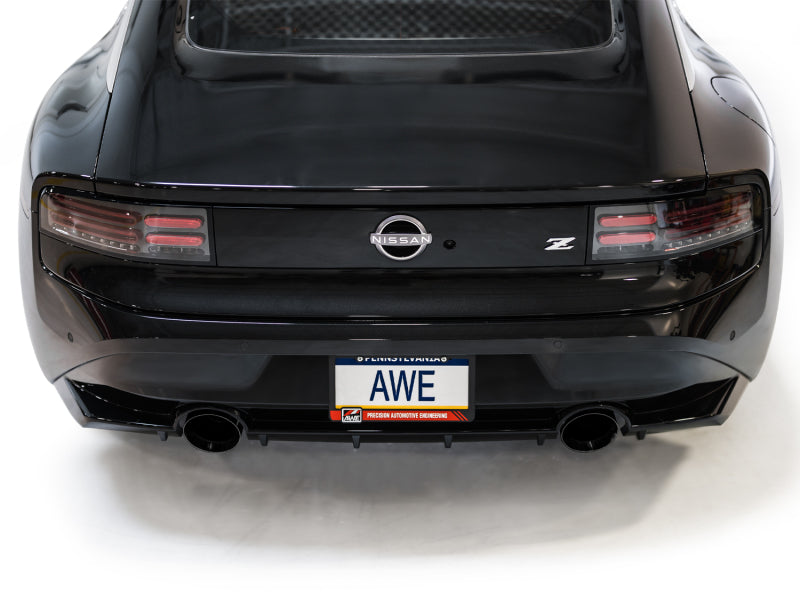 AWE Track Edition Catback Exhaust (Diamond Black Tips) - NISSAN Z (RZ34)