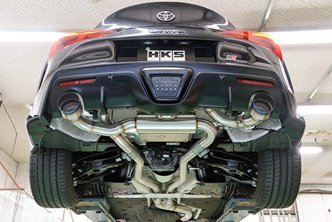 HKS DUAL MUFFLER w/o OPF | GR SUPRA