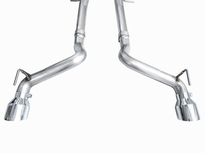 AWE Track Edition Catback Exhaust (Chrome Silver Tips) - NISSAN Z (RZ34)