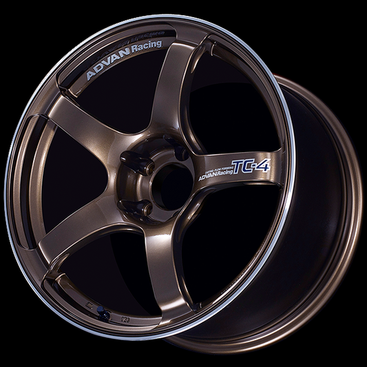 ADVAN TC-4 18x9.5 +45 / 5x100 - RACING UMBER BRONZE | 86 / BRZ / FR-S / GR86