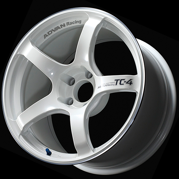 ADVAN TC-4 18x9.5 +45 / 5x100 - RACING WHITE METALLIC | 86 / BRZ / FR-S / GR86